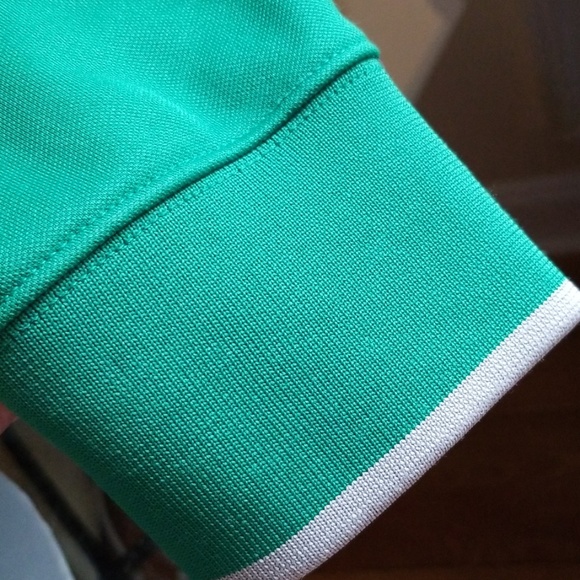 🌹3/$24🌹GAP EMERALD GREEN FLEECE LINED ZIP DOWN - Picture 8 of 8